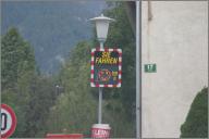 I never got to see what it does if you're going over the speed limit...