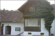 The front of the house