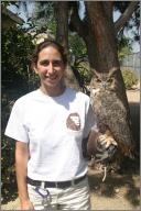 Me and Nova: Great horned owl